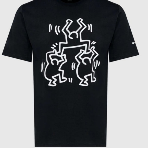 Converse x Keith Haring  Graphic t shirt  Unisex Sz X-SMALL - Picture 2 of 7